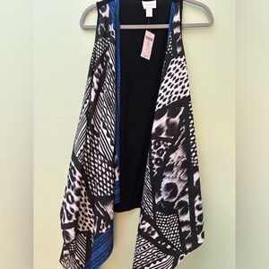 Chico’s funky vest shall